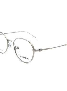 TRUSSARDI杜鲁萨迪眼镜韩复古大框眼镜框男女显瘦可配镜TSU1017T