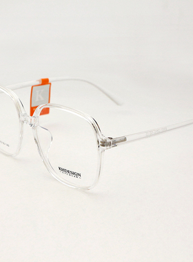 明治KHDESIGN眼镜架热透明男女款TR复古眼镜框光学可配近视K9163