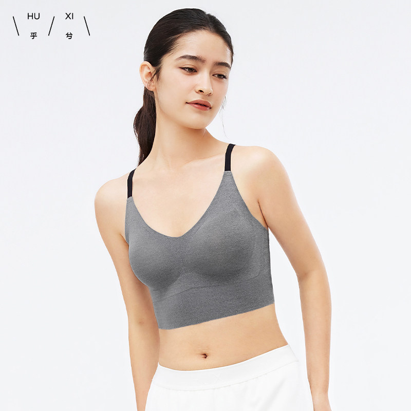 软支撑美背内衣背心式图片