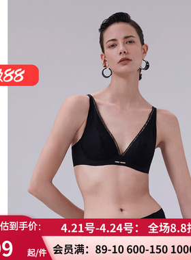 爱慕·CHUANG暮光内衣 女V型薄模杯全罩杯大胸显小文胸CA112091