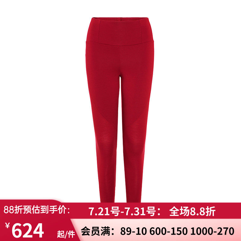 LaClover女红色御寒保暧裤
