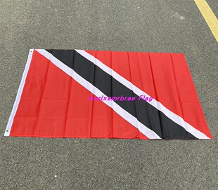 涤纶布90x150特立尼达和多巴国旗 Trinidad and Tobago Flag