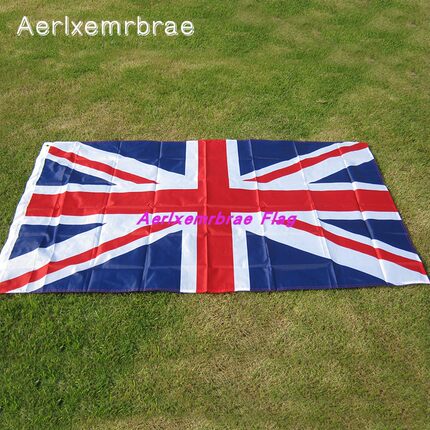 90x150厘米英国米字旗涤纶春亚纺竞选英国国旗世界杯旗帜