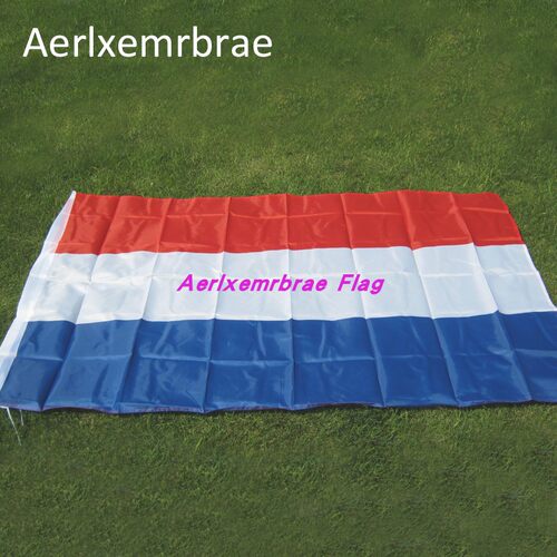 涤纶春亚纺90X150CM 四号荷兰国旗 Holland Flag