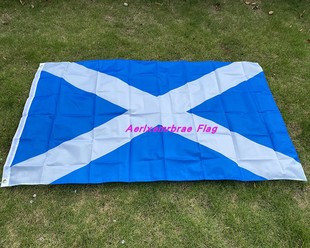 四号国庆节日旗帜 涤纶布90x150cm苏格兰国旗 Scotland Flag