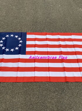 4号13星美国旗 涤纶布国庆节日90x150美国国旗 American Flag