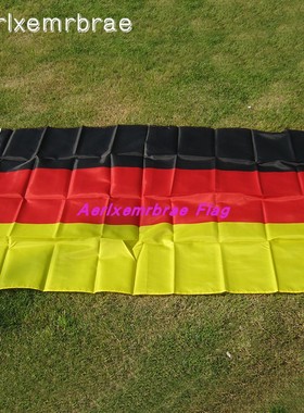 德国旗4号 90x150CM世界杯欧洲杯德国旗 German Flag 3x5ft