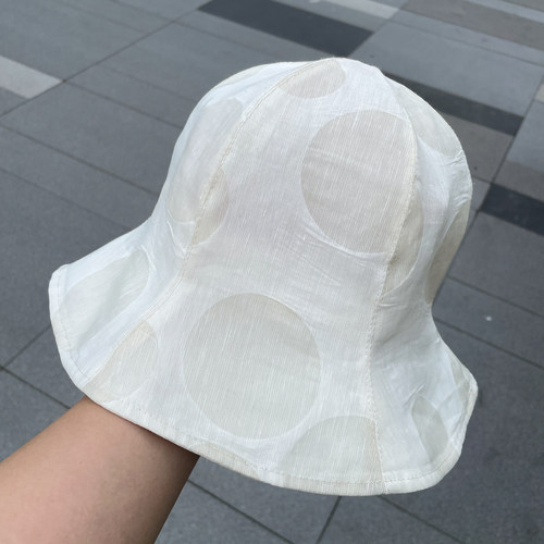 KLOUSSY桑蚕丝渔夫帽显脸小