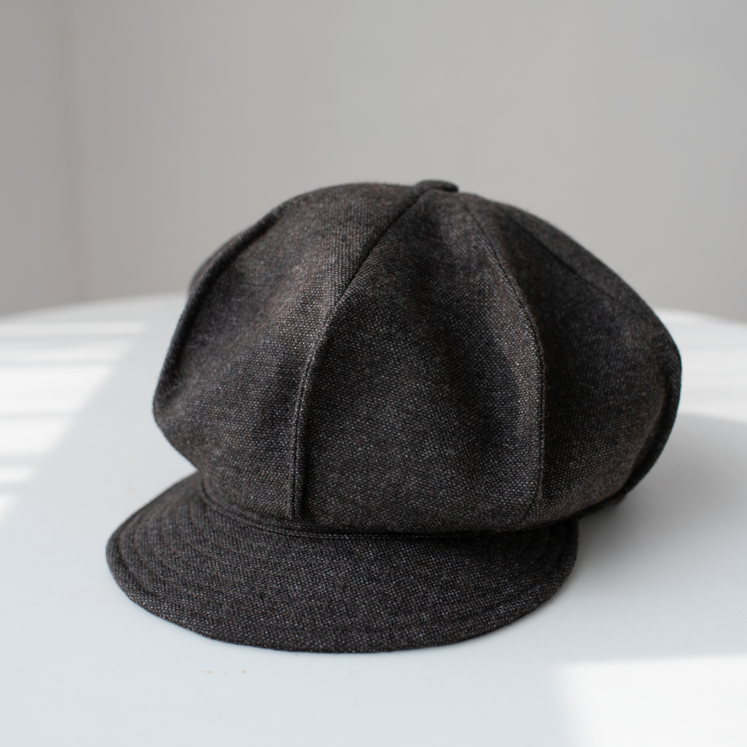 kloussy定制夸张八角黑色报童帽