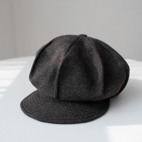 kloussy定制夸张八角黑色报童帽