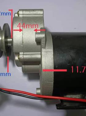 马达 电滚子 直流电机600W180转  12V24V/48V皮带轮 炒货机卷管器