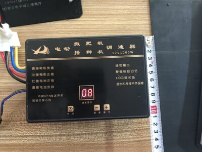 12V1000W大功率调速器 播种施肥用直流电机控制 低电压保护 包邮