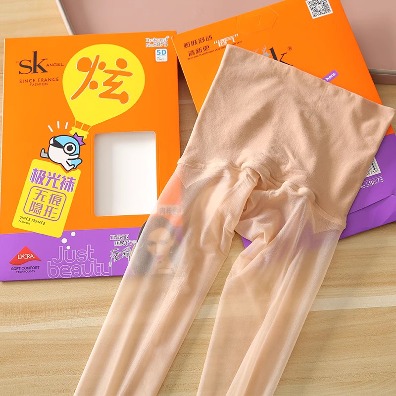 SK无痕隐形极光连裤袜超薄