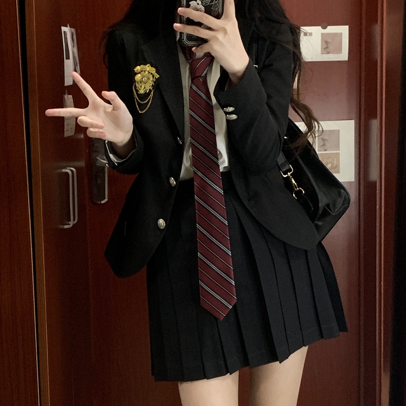 jk西装外套学院风校服套装