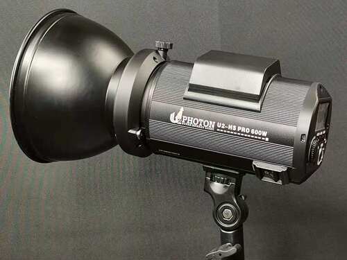 U2-HS PRO 600w高速一体式外拍灯 1/8000S同步小巧便携LED造型光
