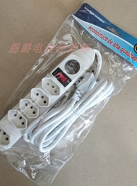 巴西接线板电源转换插座