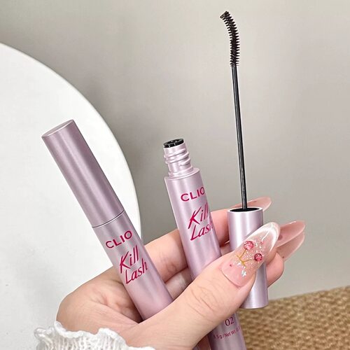 易梦玲韩国CLIO珂莱欧粉管睫毛膏25年超细刷头防水防晕染自然浓密