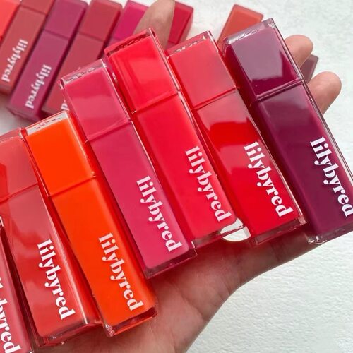 韩国Lilybyred水光唇釉新品镜面裸色纯欲果汁糖浆水润唇彩染唇液