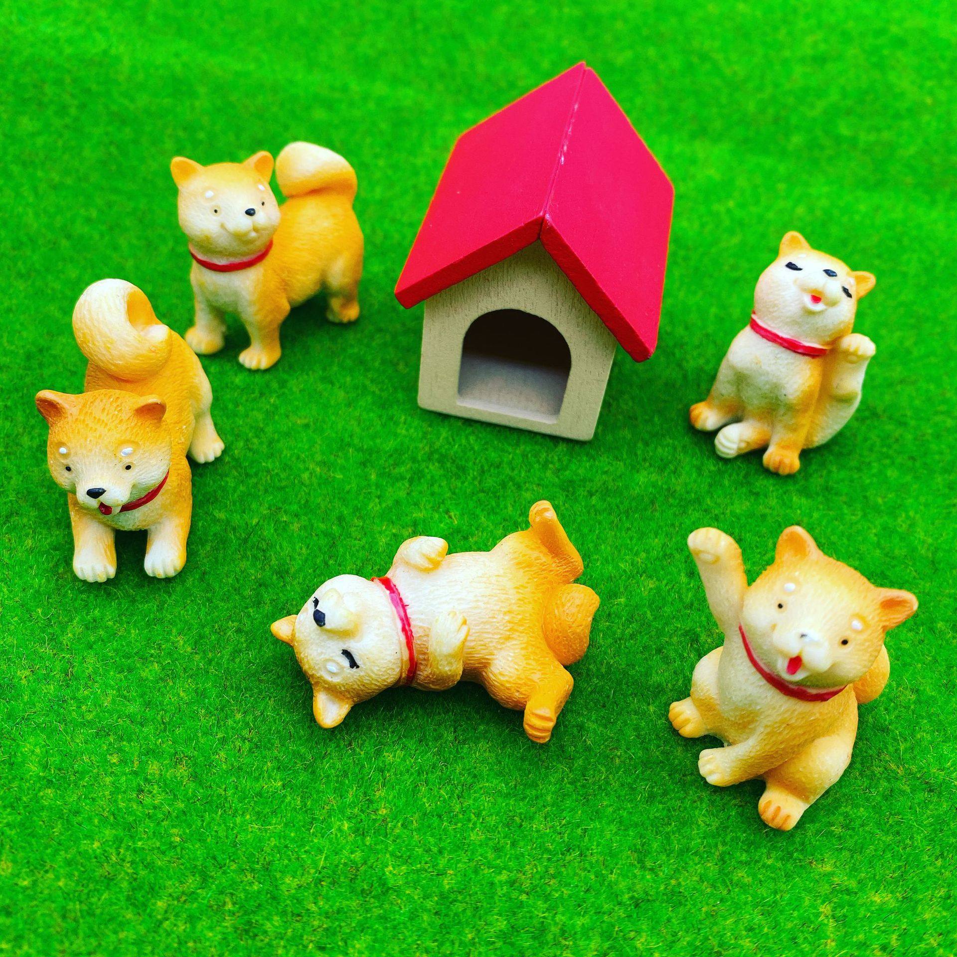 仿真小型迷你狗窝狗狗