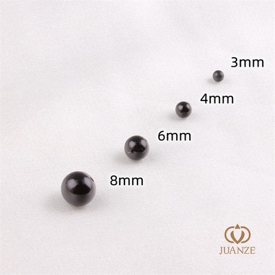 黑色无孔仿珍珠1.5mm~10mm