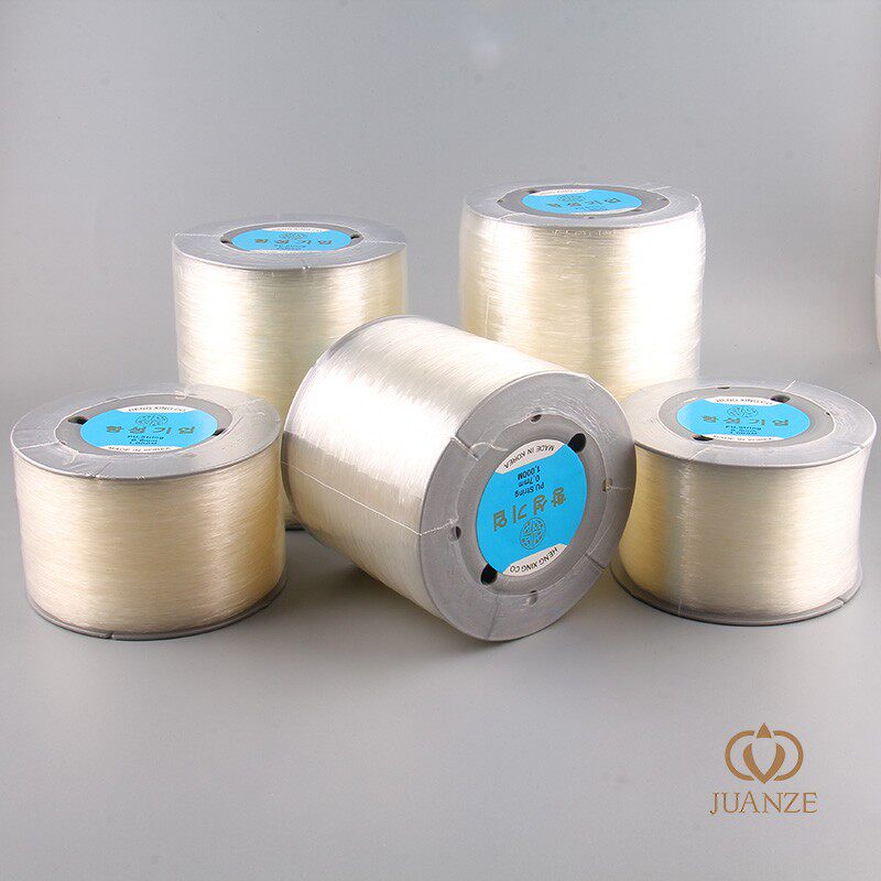 韩国进口弹力线水晶透明高回弹不易断鱼线圆形diy手链串珠绳大卷