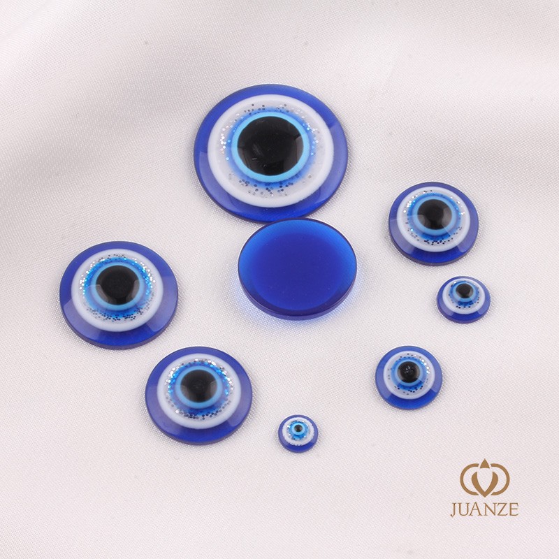 diy树脂贴片眼睛仿真动物散珠