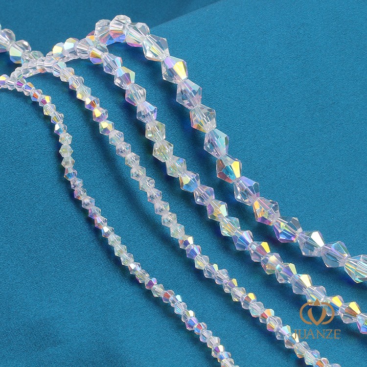 奥地利精品水晶ab彩尖珠菱珠散珠