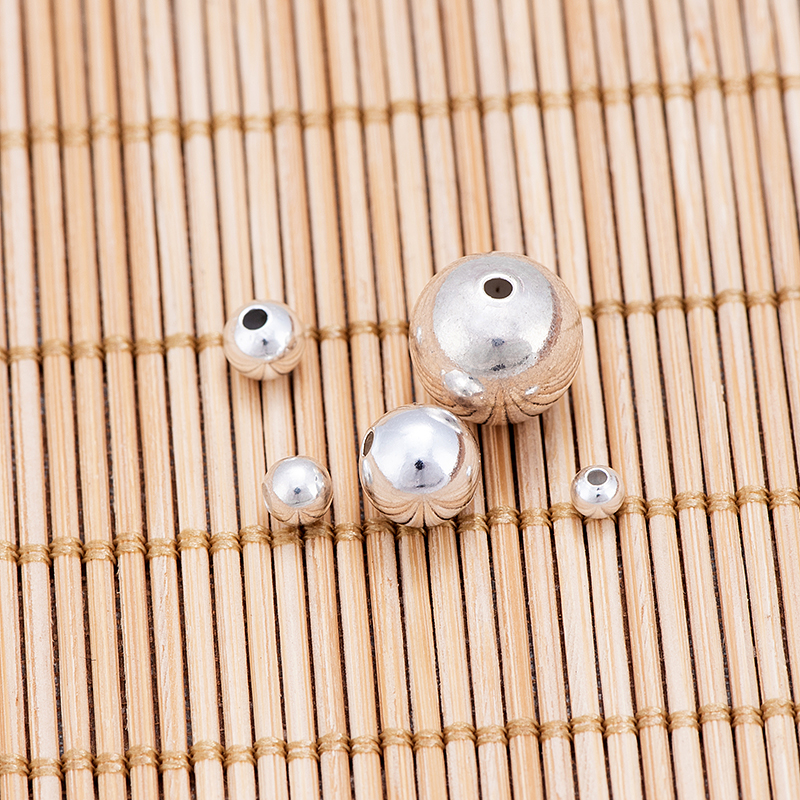 S925银散珠手链脚链串珠