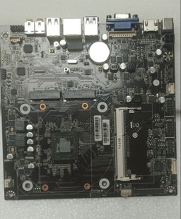 长城冠捷超薄迷你一体机主板 7410主板 集成4核CPU 杰微itx