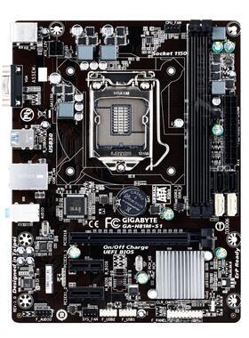 华硕B85M H81M G1 B6 M.2 H61M-E i3 3220 2-3-4代CPU 拆机