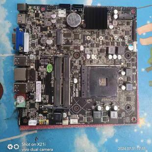2代集显CPU AM4锐龙1 DDR4 A320ITX 拆机B320IPC一体机主板