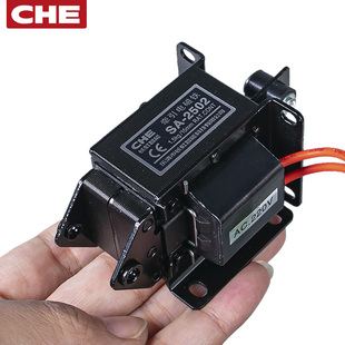 3502 2602 220V伏线圈强力长推杆 2502推拉式 CHE交流牵引电磁铁SA