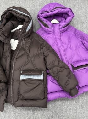 特价正品2026新款大码女装90白鸭绒羽绒服外套女