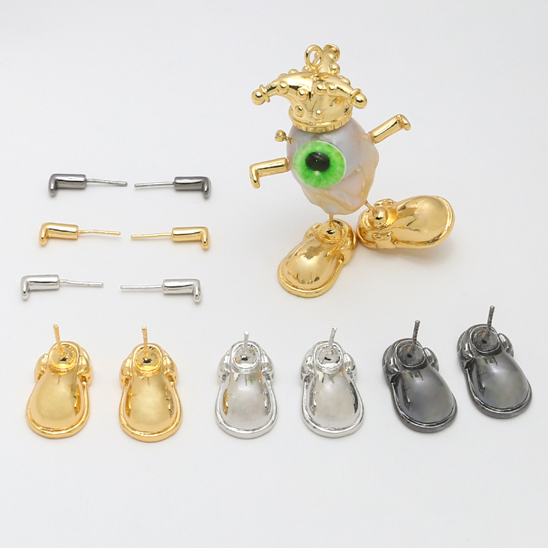 珍珠插针新款铜镀真金