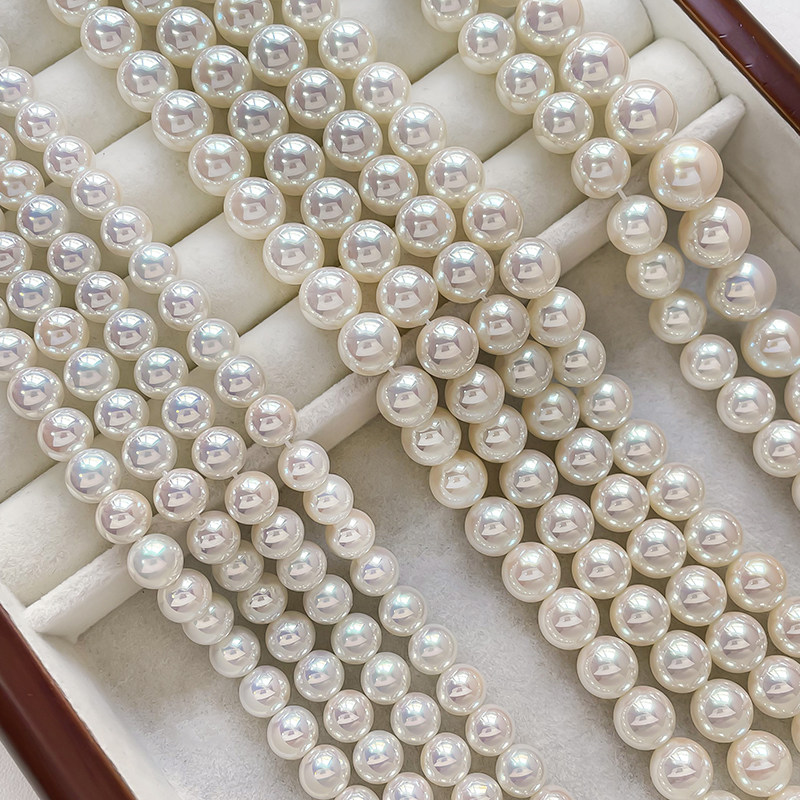 高亮仿珍珠仿贝珠平替高亮无暇直孔穿孔散珠diy手作手链项链配件,饰品/流行首饰/时尚饰品新,其他DIY饰品配件,淘宝优惠券,粉丝福利购,淘宝优惠卷