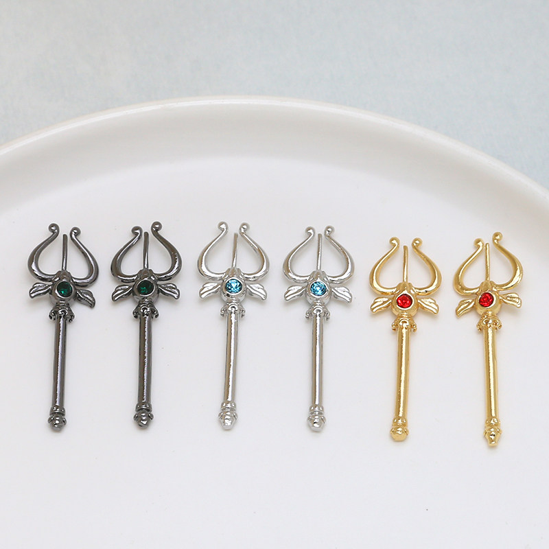 铜镀真金巴洛克珍珠小恶魔女巫魔杖手杖diy手工饰品阿飘刀叉配件,饰品/流行首饰/时尚饰品新,其他DIY饰品配件,淘宝优惠券,粉丝福利购,淘宝优惠卷