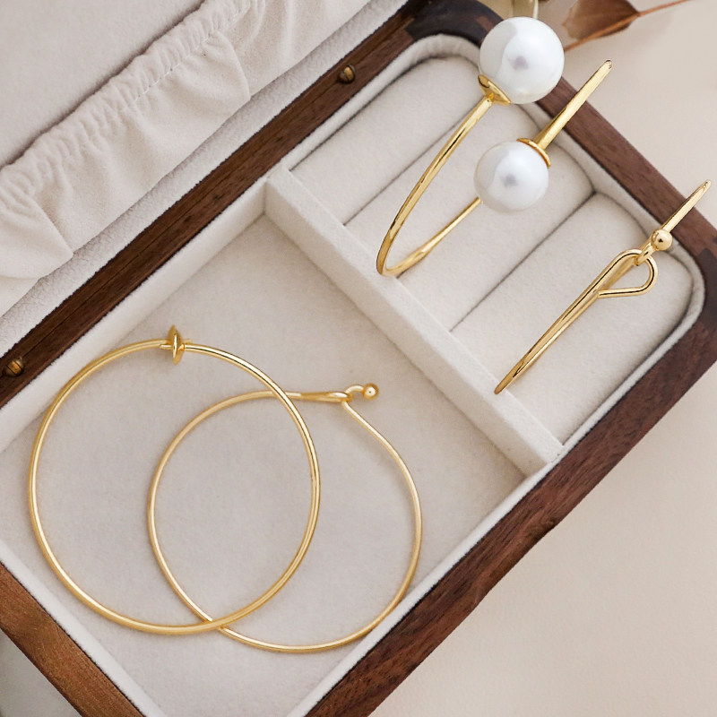 铜包金真金电镀可插珍珠DIY巴洛克手镯细镯自制手工小众饰品配件,饰品/流行首饰/时尚饰品新,其他DIY饰品配件,淘宝优惠券,粉丝福利购,淘宝优惠卷