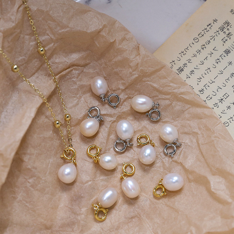 18K天然淡水珍珠强光活口吊坠手链脚链项链DIY百搭单颗珍珠配饰,饰品/流行首饰/时尚饰品新,其他DIY饰品配件,淘宝优惠券,粉丝福利购,淘宝优惠卷