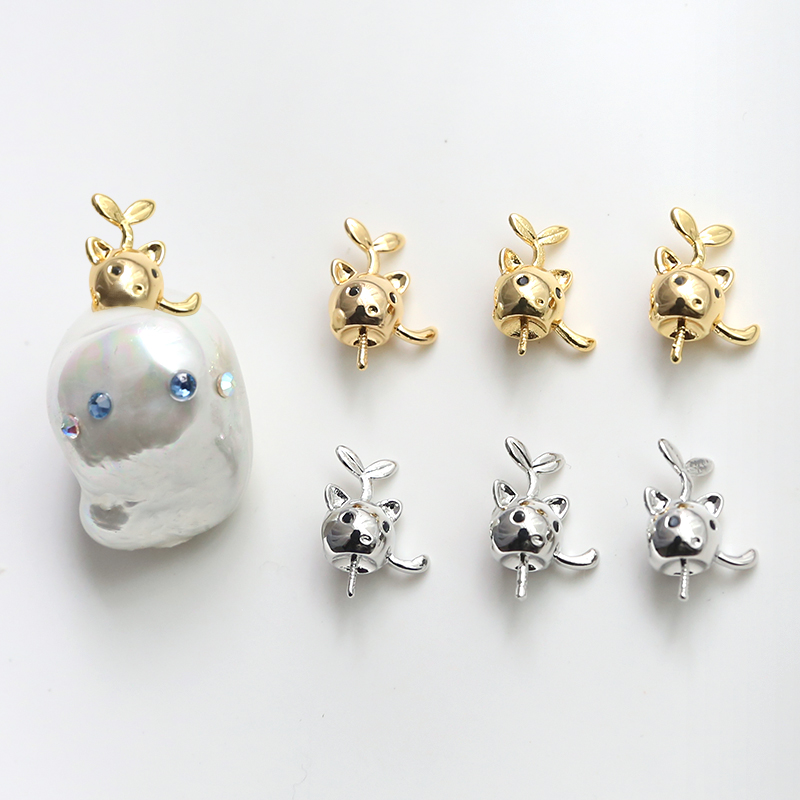 镀金可爱猫咪帽子巴洛克阿飘diy