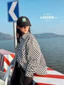 童装 实体店现货奕佳潮童馆波啦LAKUER拉酷儿XR1349棋盘格休闲衬衣