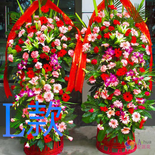 开业花篮年会开张镇江鲜花店送花扬中市句容市京口区花圈鲜花快递