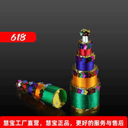五色香塔吉祥八供用塔香手工如法缠制优质卧香彩线西藏密宗香薰供