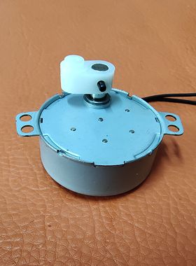 电风扇摇头同步电机先锋49TYJ爪极式永磁同步电机马达摇带白色轴