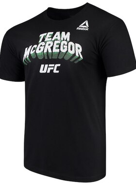 UFC229嘴炮康纳麦格雷戈vs小鹰哈比布MMA搏击综合格斗锐步短袖T恤