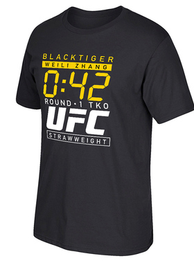 UFC237 MMA综合自由搏击无限制格斗 张伟丽42秒TKO 运动短袖T恤