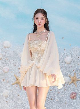 越南小众DARLING DIVA 2026年夏季新款清冷海边高质感连衣裙