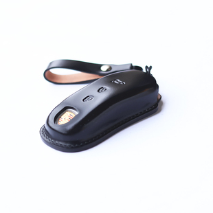 适配Porsche保时捷帕拉梅拉卡宴911专属定制手工立体钥匙包马臀皮