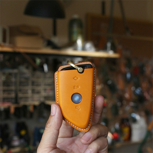 适配宝马330i 325i真皮手工定制钥匙包320i简约质感钥匙套