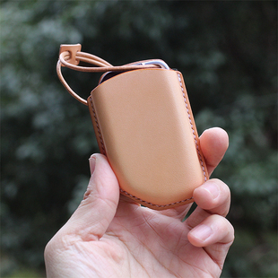 hjkl适配新款 JEEP吉普牧马人JL真皮钥匙包手工植鞣革设计钥匙皮套