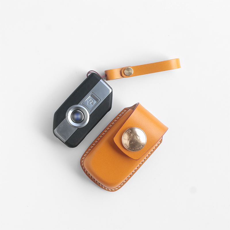 真皮手工定制钥匙套宝马摩托车